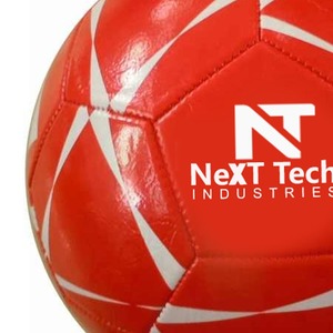 Balón de entrenamiento de fútbol de material PU para fines de entrenamiento con diseño personalizado y logotipo personalizado de Next Tech Industries - Product Image 4
