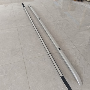 Barres <span class=keywords><strong>de</strong></span> <span class=keywords><strong>toit</strong></span> en aluminium anodisé, version européenne, noir et argent, pour Toyota Land Cruiser Prado LC250 2024+ - Product Image 3