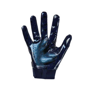 Gants de receveur de football américain en cuir synthétique personnalisés pour hommes, légers, haute adhérence, antidérapants avec logo personnalisé - Product Image 4