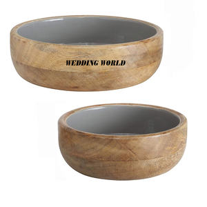 Tableware Wooden <b>Chocolate</b> Bowl Superior Quality Handmade Sweet Bowl Classic Stylish <b>Fancy</b> Wooden <b>Chocolate</b> Bowl - Product Image 2