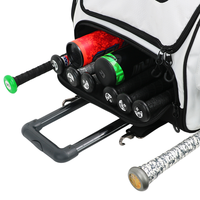 LAMATEX Sports Custom Baseball Bag avec roues Catcher Equipment sac de baseball et sac de baseball Player Roller Bat