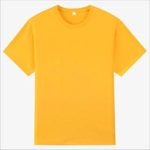 T-shirt d'été coupe ajustée pour hommes 100% coton décontracté col rond manches courtes respirant tissage tricoté - Product Image 6