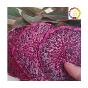 Fruta de Pitaya Deshidratada Suave, Fábrica de Vietnam, MOQ Bajo, Refrigerio Saludable al por Mayor - Product Image 1