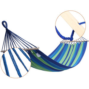 Garden <b>hammock</b> on a frame 80x200 cm blue - Product Image 4