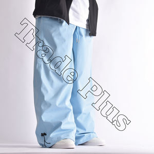 Venta al por mayor de pantalones de esquí transpirables impermeables para hombre personalizado Snowboard Cargo holgados pantalones de cintura elástica ropa de nieve pantalones de gran tamaño - Product Image 3