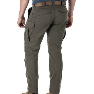 Cargo <b>Jogger</b> Pants Khaki Men <b>Slim</b> Wholesale Custom 100 Cotton Men Casual Plain Pockets Sea China Technics Long Item USA 2026 - Product Image 6