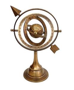 Morracon Armillary Tripod Stand In Vintage Finished New Metal Globe Stand Latest Armillary Nautical Decor In Wholesale Price - Product Image 5