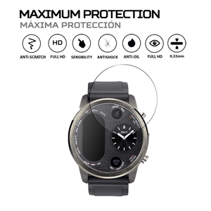ฟิล์มกันรอยหน้าจอสมาร์ทวอทช์ ANTISHOCK สำหรับอุปกรณ์เสริมเคสพรีเมียมเลมโฟ T3 โปร - Product Image 2