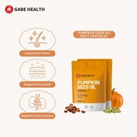 Capsules molles d'huile de graines de citrouille à marque privée ODM pour la santé du système urinaire et de la peau des adultes