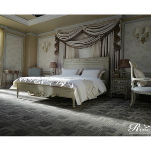 Cama de Diseño Clásico Indonesio, Duradera, Ecológica, Madera de Caoba, OEM 1355, Calidad Garantizada - Product Image 6