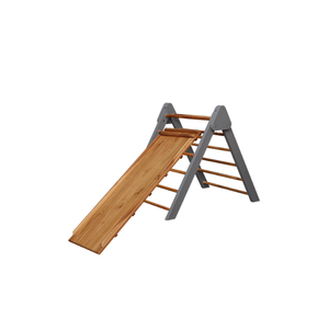 Pikler triángulo de madera menta y acacia natural para niños proveedor OEM de Vietnam siguiendo su marca - Product Image 2