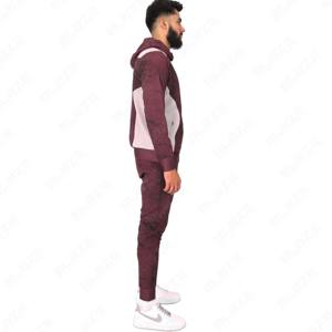 Ensemble pantalon de survêtement et sweat à capuche personnalisés Sweats à capuche Lions à impression par sublimation Vente en gros Survêtements de haute qualité Ensembles unisexes - Product Image 3
