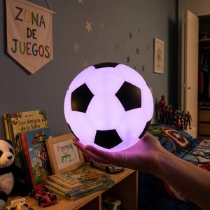 F-Bright Rechargeable USB-C Silicone <b>Ball</b> <b>LED</b> Night Light 0.5W 3000K 128mm (1950021) - Product Image 2