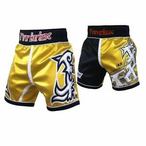 Acheter dernière vente en gros Short de boxe design personnalisé Impression de haute qualité Uniforme de boxe pro unisexe OEM Logo personnalisé Uniforme - Product Image 3