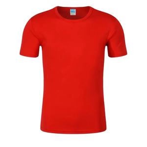 Vente en gros T-shirt blanc en polyester 100% à séchage rapide bon marché pour hommes T-shirt personnalisé avec logo imprimé et logo pour hommes - Product Image 2