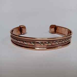 Stylish Fashionable Copper <b>Magnetic</b> Health <b>Bracelet</b> Therapeutic Wellness Jewelry Fashionable Copper <b>Magnetic</b> Health Bangle - Product Image 1
