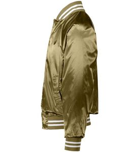 Chaqueta Bomber de satén para hombre, moderna y cómoda, de alta calidad, duradera y perfecta para ropa informal - Product Image 3