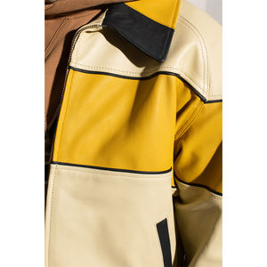 Vestes en cuir pour hommes de qualité supérieure Veste en cuir PU décontractée en similicuir à fermeture éclair de couleur unie pour hommes - Product Image 3