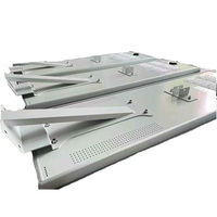 Lampadaire Solaire LED Tout-en-un Haute Luminosité 100W-400W, Corps en Aluminium, IP66, Batterie LiFePO4 en Plastique, Angle de Faisceau 180° pour Autoroute