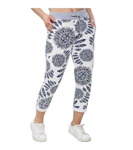 Yoga capri pantalon pour femmes femmes personnalisé capri été dames pantalons d'entraînement pour femmes capri genou haut été yoga pantalons décontractés - Product Image 4
