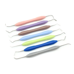 Kit de 7 Espátulas Estéticas de Acero Inoxidable para Resina Compuesta Dental al por Mayor, Juego de Relleno para Restauración Manual Odontológica - Product Image 1