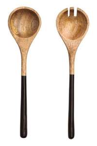 Highly Demandable <b>Indian</b> Handmade Wooden Spoon & Fork Salad <b>Dishes</b> Server Spoons Best Quality Wood by STAR CRAFTS INDIA - Product Image 2