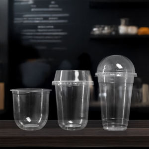 Gobelets jetables en PET à paroi simple transparents de 12/16/20/24 oz avec logo personnalisé pour boissons chaudes/froides, Vietnam Quang Quan - Product Image 2
