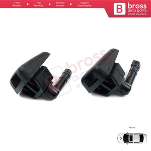 BSP532 2 Pieces Front Window Wiper Water <b>Washer</b> Nozzle Spray Jets for Ypsilon 735277664 6438J0 46454320 7767818 - Product Image 2
