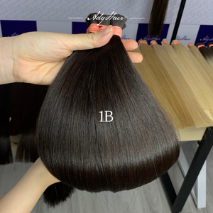 2025 vente chaude en gros Premium 100% vierge cheveux humains en vrac conseils de kératine vietnamien personnalisé usine fournisseur pour le tressage - Product Image 2