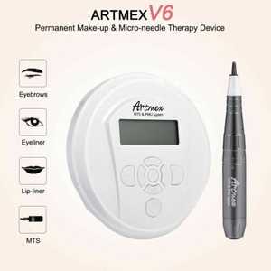 เครื่องสัก2025 V6แบบถาวรแบบดิจิตอลพกพาได้เครื่องสักคิ้วขอบปากแบบดิจิตอลความเร็วสูงดีไซน์ล่าสุด