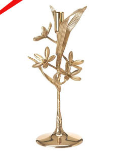 2025 beau bougeoir de conception d'arbre fini doré pour le décor de festival de mariage de fête - Product Image 3