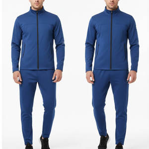 Ensemble de survêtement pour homme personnalisé, deux pièces, tissu respirant, idéal pour l'entraînement et les voyages - Product Image 3