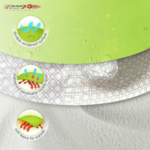 Chaqueta Softshell duradera para motocicleta para hombre con tela elástica y forro polar en el interior para todas las estaciones, chaqueta Softshell para motocicleta para hombre - Product Image 4