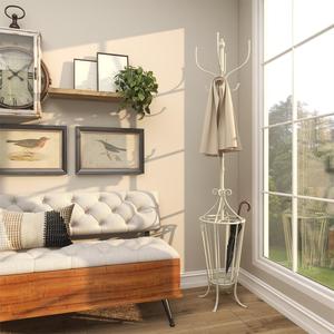 Tùy chỉnh đa chức năng kim loại Coat hat & Umbrella Hanger freestanding tủ quần áo tổ chức cho quần áo & túi sử dụng - Product Image 2