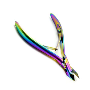 Manicure <b>Nails</b> Care Kit Double Stainless Steel Essential Beauty <b>Tools</b> Perfect <b>Nails</b> Gouges Cuticle Pusher <b>Remover</b> Multicolor - Product Image 3