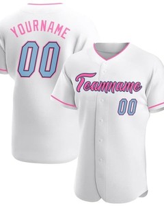 2025 maillot de Baseball brodé personnalisé pour hommes en gros de nouveaux vêtements de sport respirant séchage rapide Logo Sublimation Pakistan impression - Product Image 4