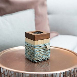 Brûleur d'encens en bois personnalisé fabriqué à la main taille et logo personnalisés Brûleur de Mubkhar en bois et brûleur de Oud Brûleur d'encens en bois décoratif - Product Image 6