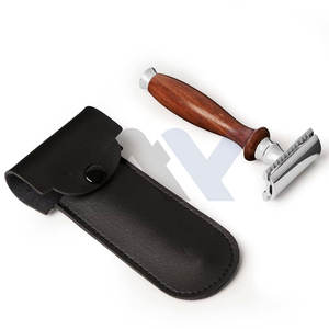 Maquinilla de Afeitar de Doble Filo para Hombre, Maquinilla de Afeitar Tradicional para Hombre, Estuche de Viaje, Afeitado Masculino, Afeitado Suave y Preciso, Regalo Perfecto - Product Image 1