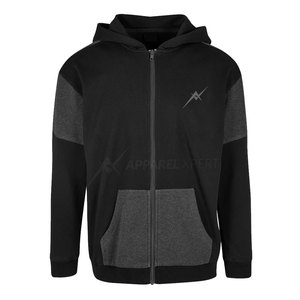 Sudadera con capucha personalizada para hombre al por mayor 2023 poliéster ligero/algodón liso teñido para invierno al mejor precio - Product Image 1