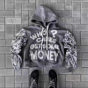 Sweat-shirts à manches longues personnalisés avec impression en relief 2026, tendance et élégants, respirants, pour hommes - Product Image 5