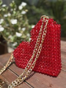 Sac à main élégant en perles faites à la main pour les fêtes de mariage Fourniture en vrac pour les détaillants exportateurs du monde entier Accessoires de mode - Product Image 6