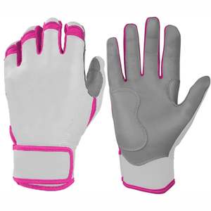 Gants de frappe de baseball en cuir véritable personnalisables, écologiques, légers, design flexible, entraînement, utilisation professionnelle en match - Product Image 2