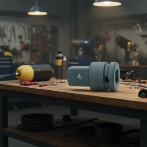 ตัวขยายแรงลม Hazet ขนาด 1/2''-3/4'' พร้อมอุปกรณ์เสริมและอะไหล่เครื่องมือลมแบบเจาะรู - Product Image 3