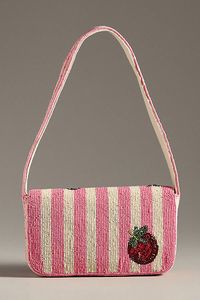 Classic Hand Embroidered Tote Bag with <b>Belt</b> Handle - Product Image 5