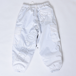 Pantalones cortavientos personalizables, pantalones de esquí holgados Cargo a prueba de viento Unisex, ropa de calle suelta con cremallera de pierna ancha para hombres y mujeres, snowboard - Product Image 1