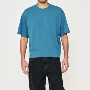 <b>Top</b> Quality <b>Men</b> <b>Cropped</b> T Shirt Lightweight New Design High Demanding Oem Service Customized Color <b>Cropped</b> T Shirt <b>For</b> <b>Men</b> - Product Image 6