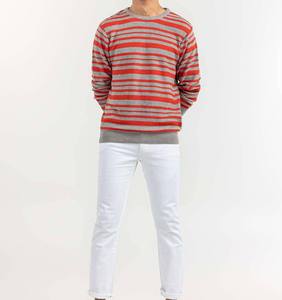 Suéter de invierno personalizable para hombre, suéter con patrón Jacquard, prendas de punto con cuello redondo, suéter con logotipo personalizado de diseñador de algodón - Product Image 2