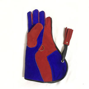 Guantes de Cetrería de Cuero Duradero para Aves Depredadoras, Guantes de Seguridad Profesionales para el Manejo y Entrenamiento de Raptor - Product Image 1