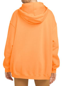 Sweatshirts à capuche surdimensionnés pour femmes, pulls décontractés à la mode à manches longues, sweatshirts à capuche imprimés couleur unie pour femmes, nouvel arrivage - Product Image 6