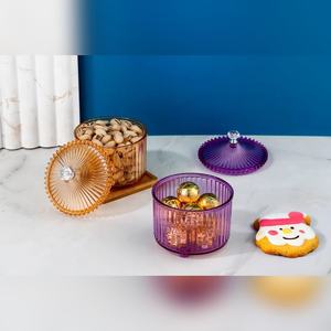 Stylish Aalok <b>plastic</b> dry fruit container 500g 1 compartment with lid multipurpose kitchen <b>storage</b> solution - Product Image 4